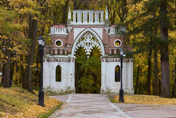 Ворота хлебного дома в царицыно