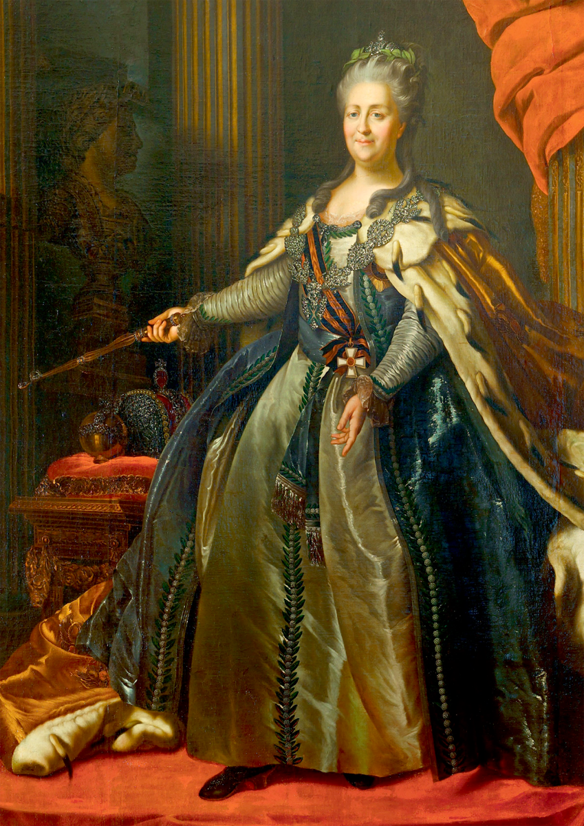 Екатерина II. Выставка одной картины